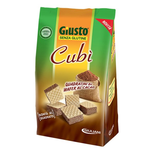 GIUSTO S/G CUBI'Wafer Cac.175g