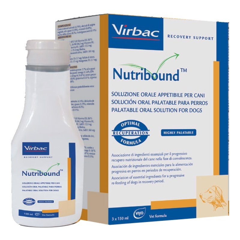 NUTRIBOUND Cani 3fl.150ml