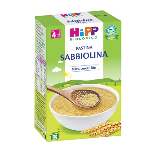 HIPP Bio Past.Sabbiolina 320g