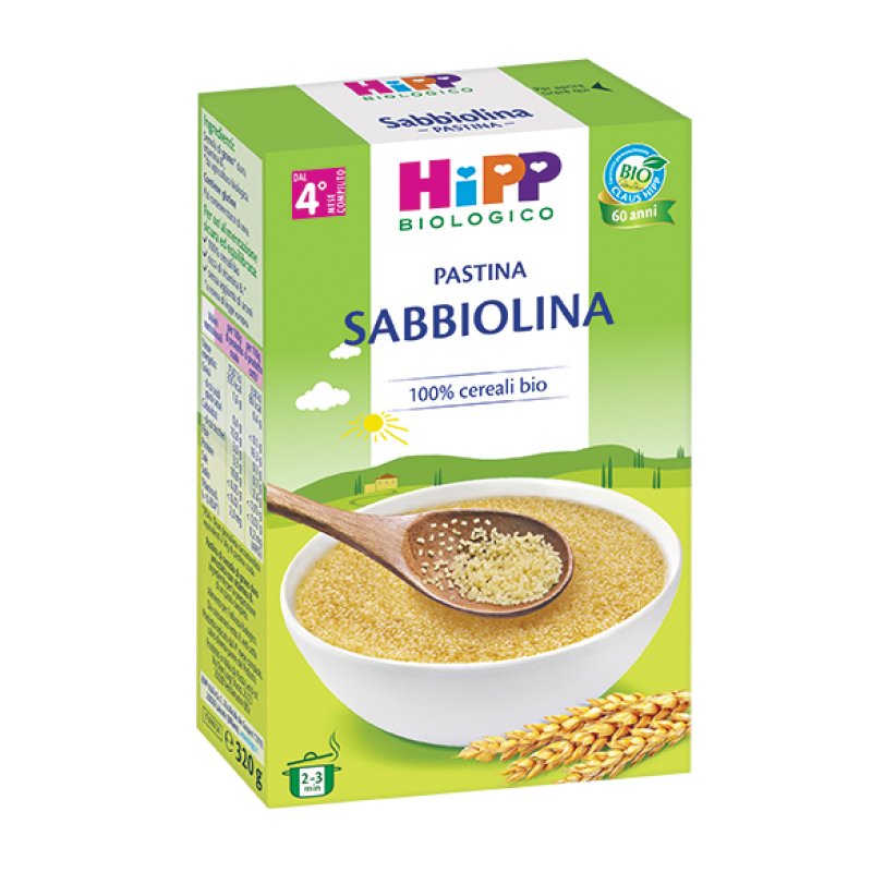 HIPP Bio Past.Sabbiolina 320g