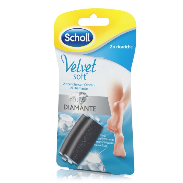 Scholl Velvet Soft Ricarica 2 Testine di...