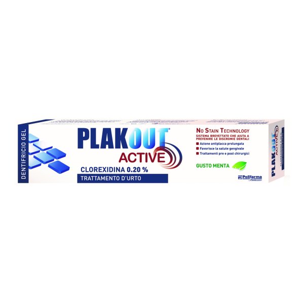 Plakout Active Dentifricio con Clorexidi...