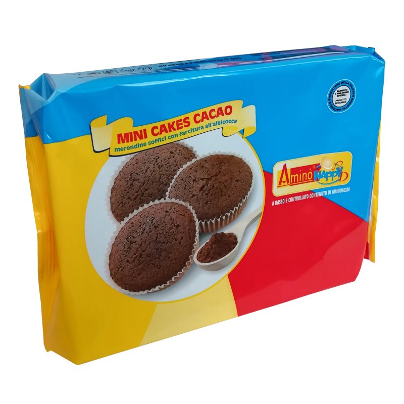 AMINO'HD Mini Cakes Cacao 160g