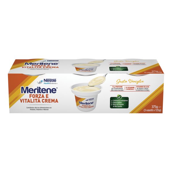 MERITENE Creme Vaniglia 3x125g