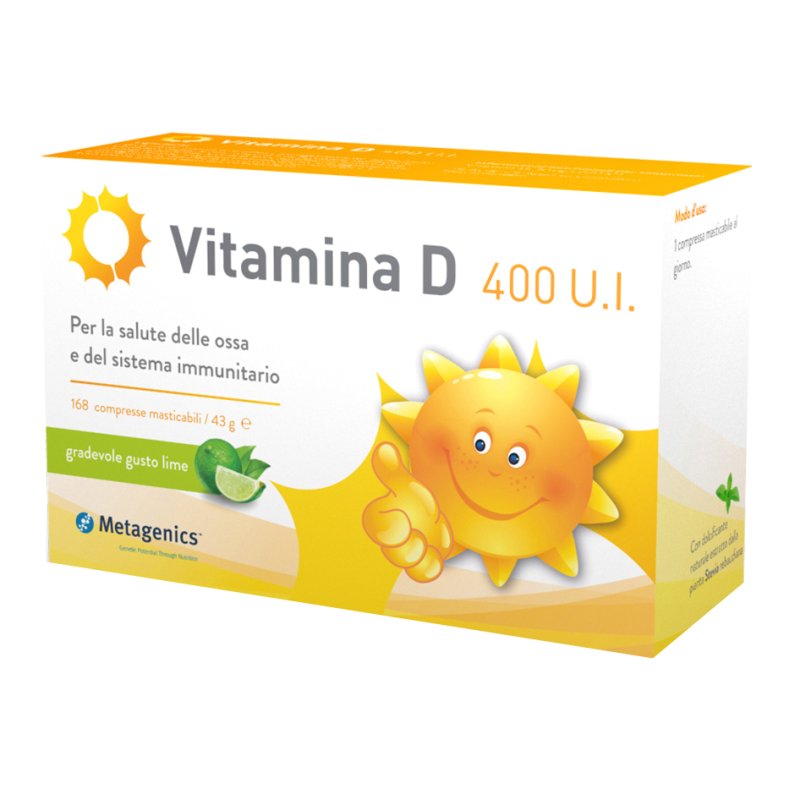 VITAMINA D 400UI  84 Compresse