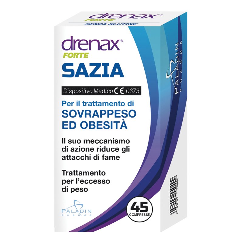 Drenax Forte Sazia - Per il trattamento di sovrappeso ed obesità - 45 Compresse