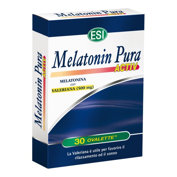 MELATONIN Pura Activ 30 Ovalette