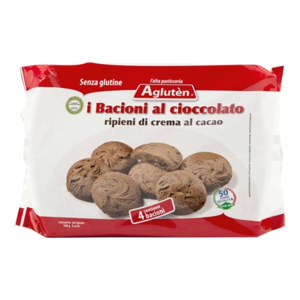 AGLUTEN Bacioni Ciocc.160g