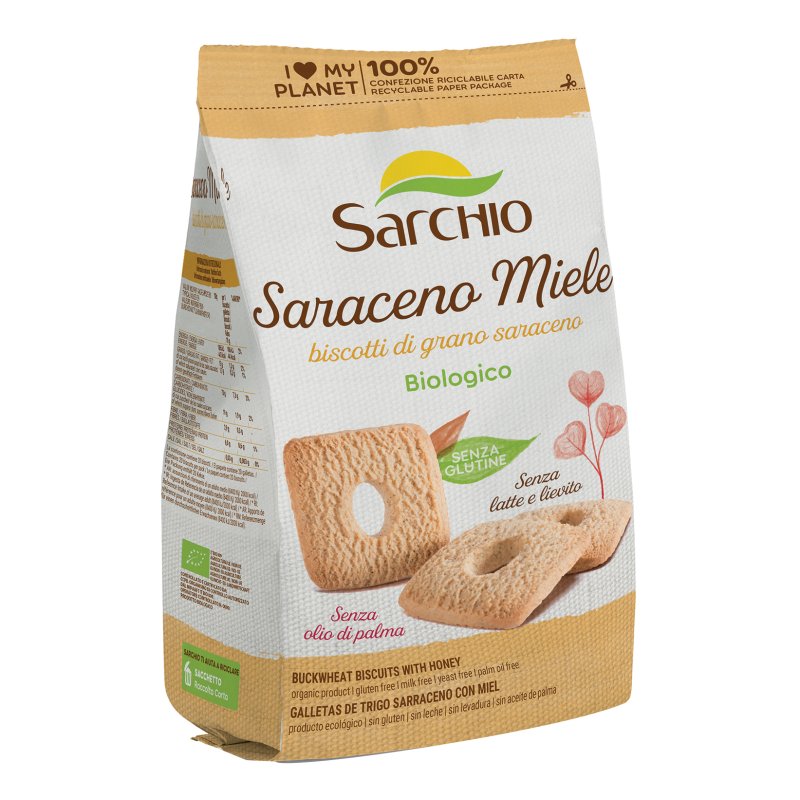 SARCHIO Bisc.Sarac.Miele 200g