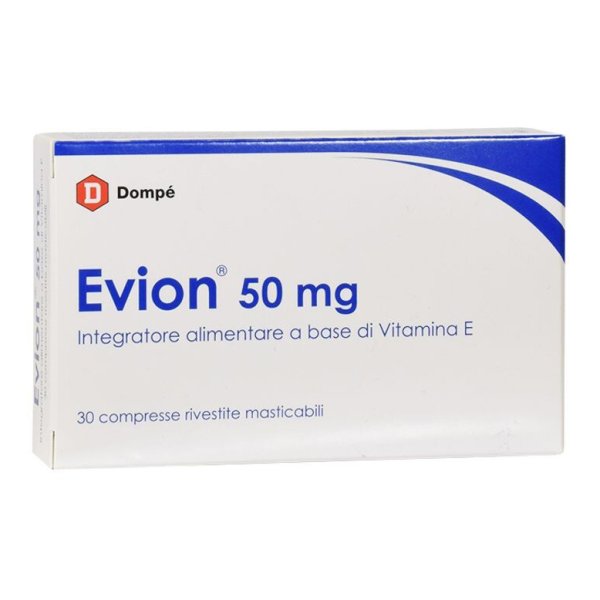 EVION-50mg 30 Compresse Riv.Mast.