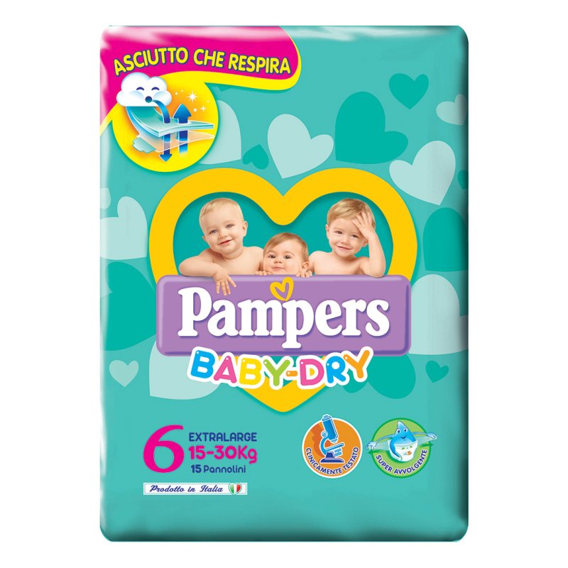 PAMPERS B/D 11-25Kg*J. 17pz 5