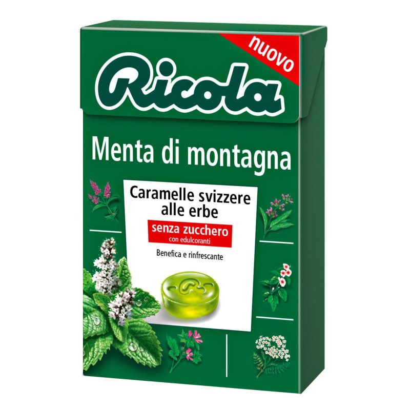 RICOLA Menta Montagna S/Z 50g