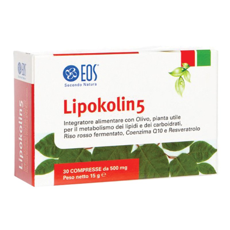 LIPOKOLIN 5 30 Compresse 500mg