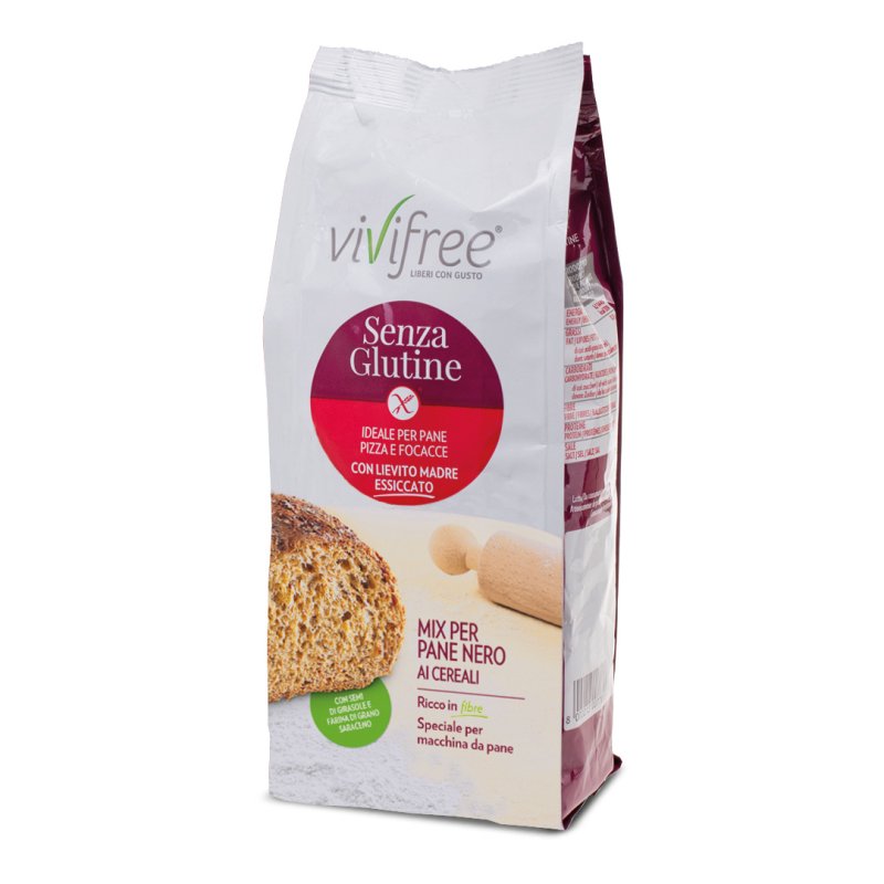 VIVIFREE Prep.Pane Nero 500g