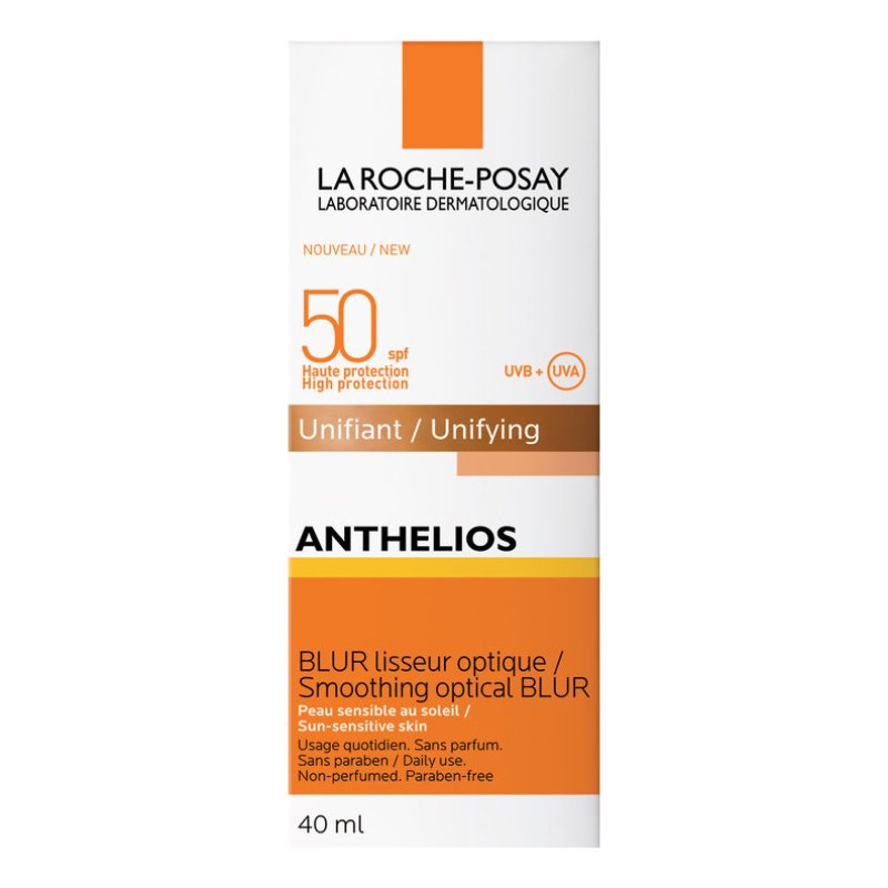 Anthelios Blur Levigante Ottico Crema Uniformante SPF 50 Tonalità 1 Rosè 40 ml