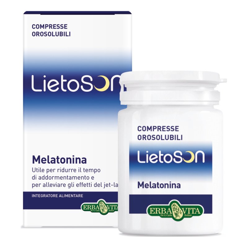 LIETOSON Melatonina 120 Compresse ErbaVita