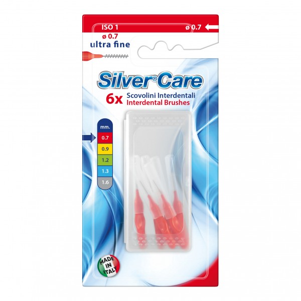 SILVER CARE SCOVOLINO 6 PZ U/FINE