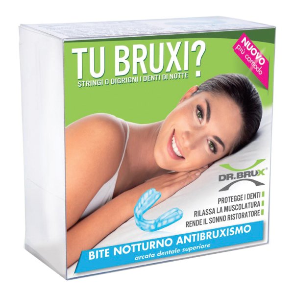 BRUX BITE Notte Sup.Azz.1pz