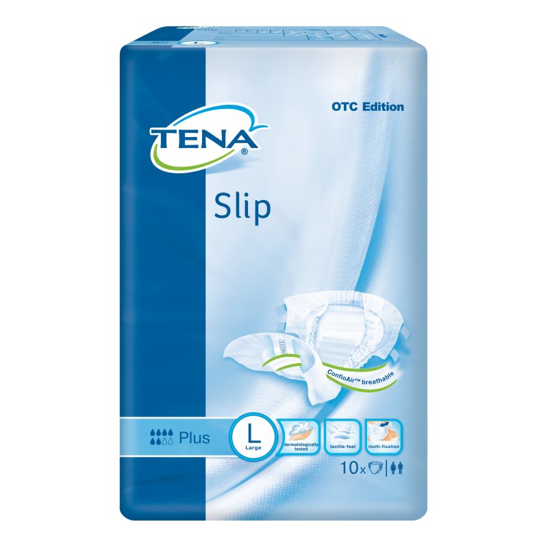 Tena Slip Plus Pann L 10pz