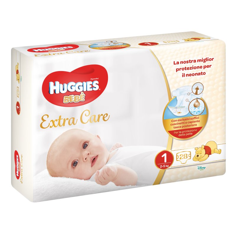 HUGG.Bebe'Base 1(2-5Kg)28pz