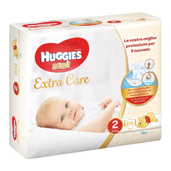 HUGG.Bebe'Base 2(3-6Kg)24pz