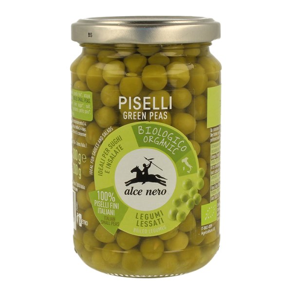 ALCE Piselli Lessati Bio 300g