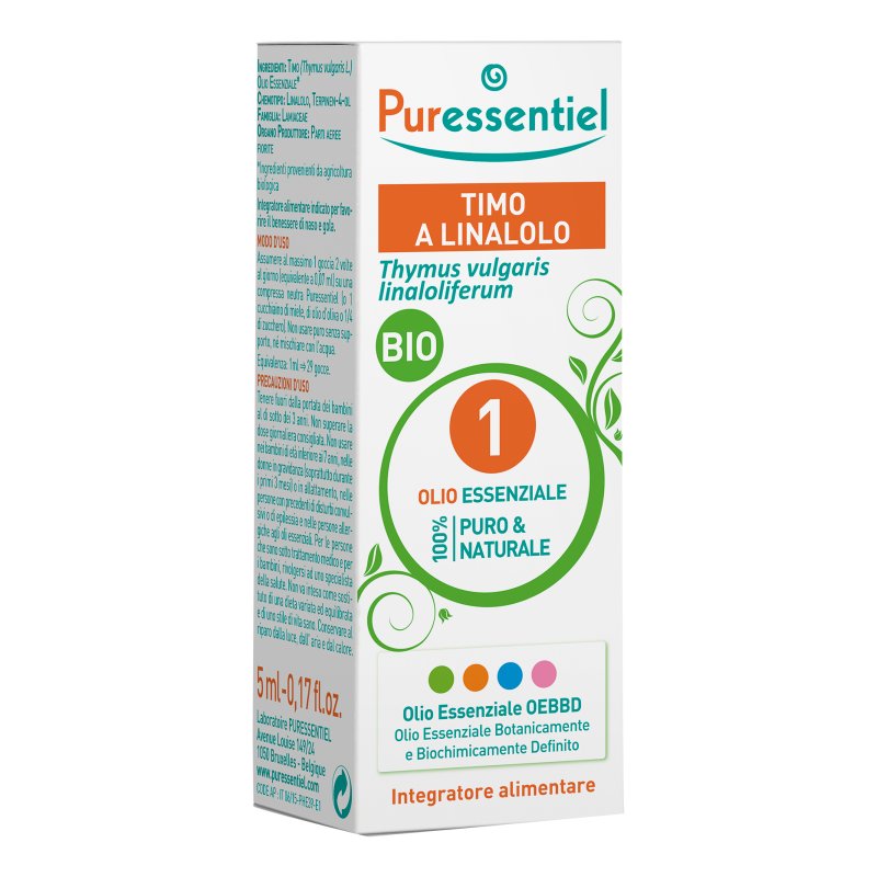 PURESSENTIEL O.E.Bio Timo Lina