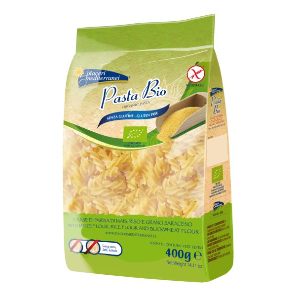 PIACERI MED.Pasta Bio Fusilli