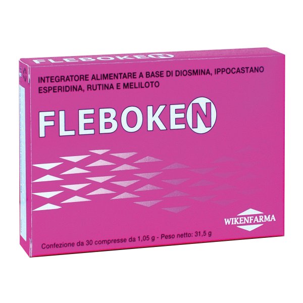 FLEBOKEN 30 Compresse