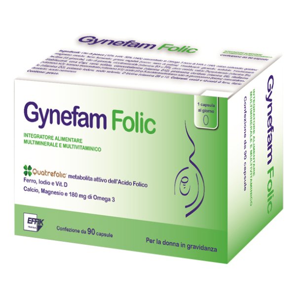 GYNEFAM Folic 90 Capsule Molli