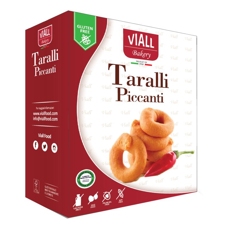 VIALL Taralli Piccanti 200g