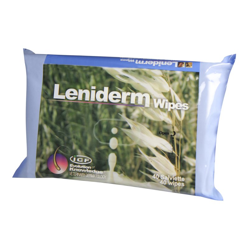 LENIDERM Wipes 40 Strappi