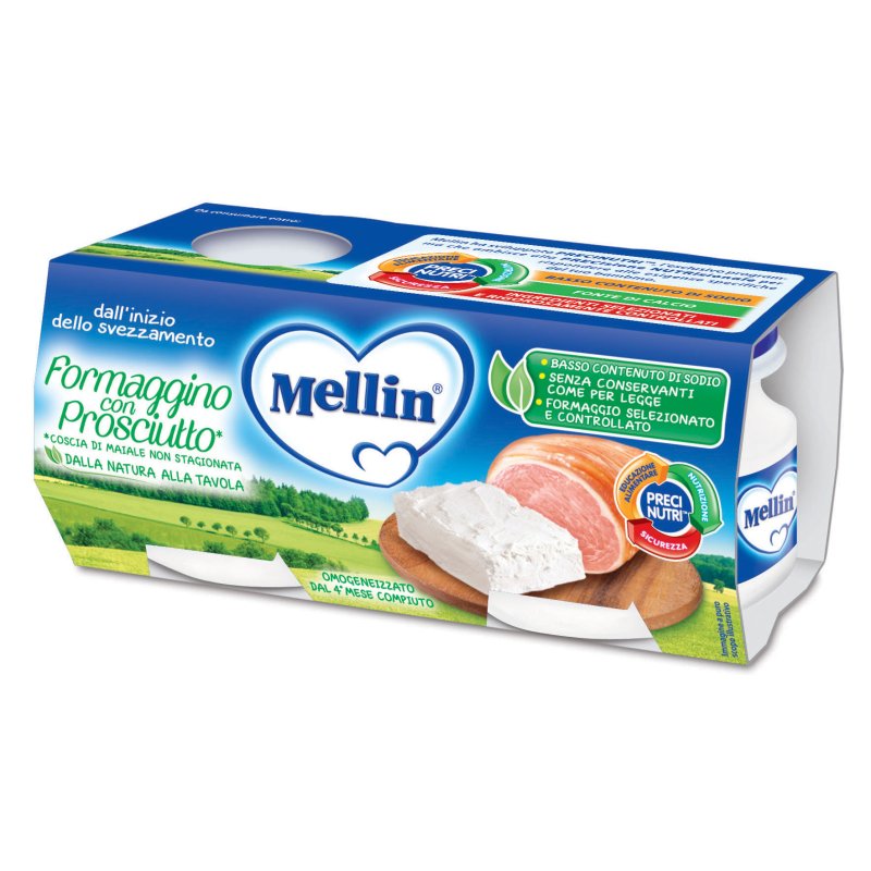 MELLIN Formagg.Prosciutto2x80g