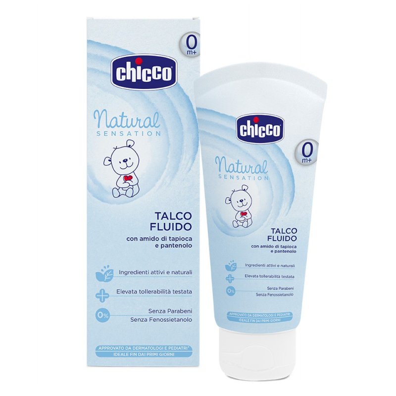 CH-Nat.Sens.Talco Fluido 100ml