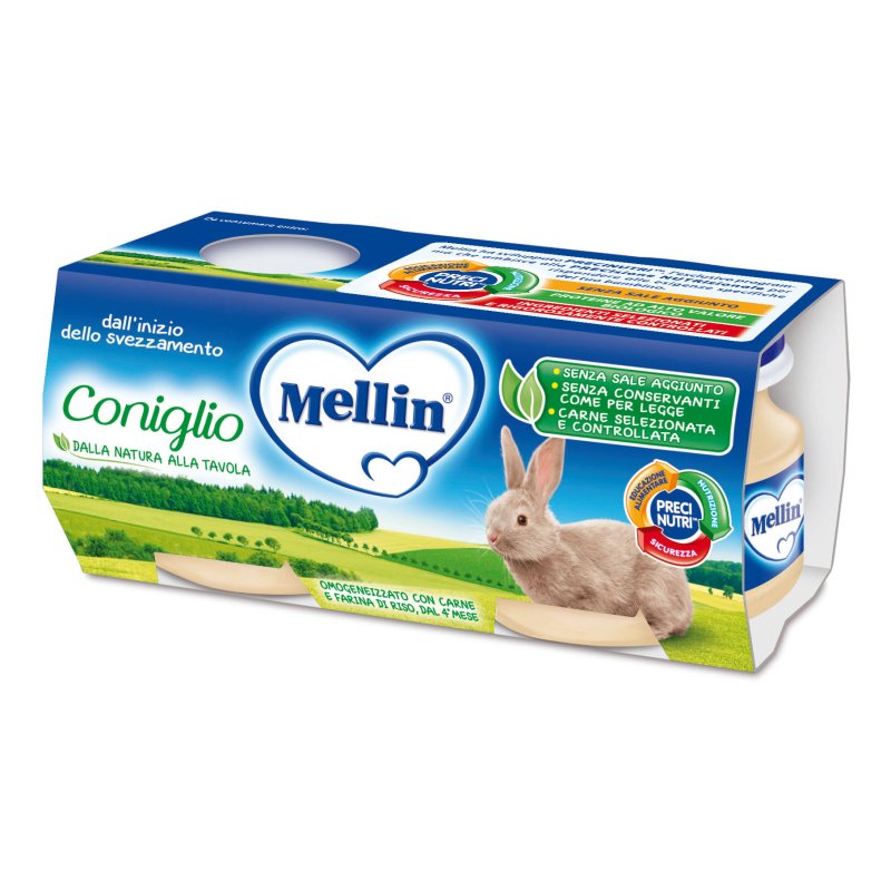 OMO MELLIN Coniglio 2x 80g