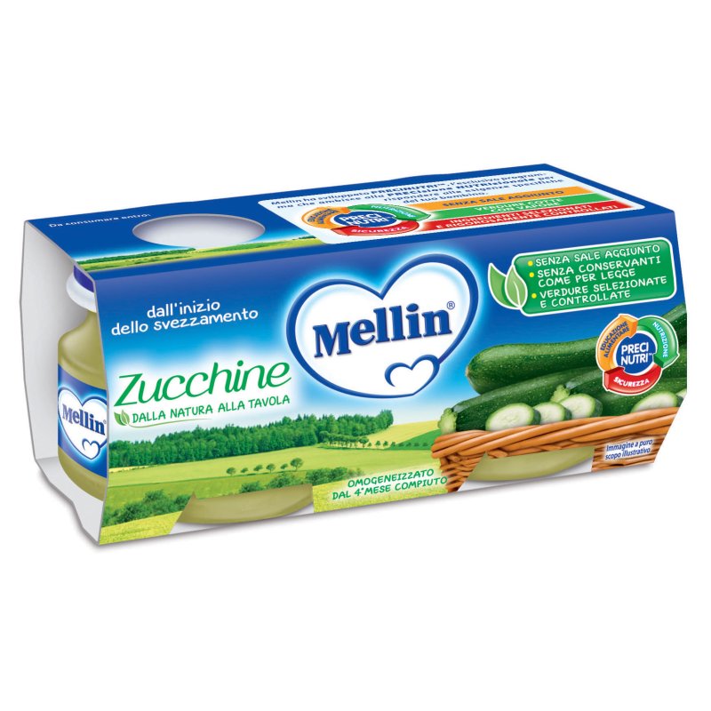 OMO MELLIN Zucchine 2x80g