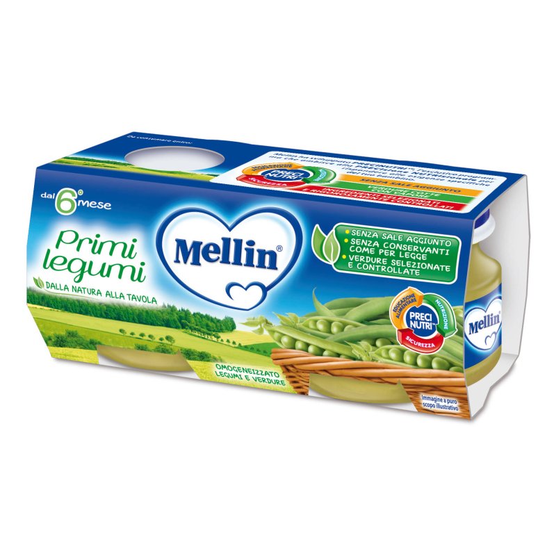 OMO MELLIN Primi Legumi 2x80g