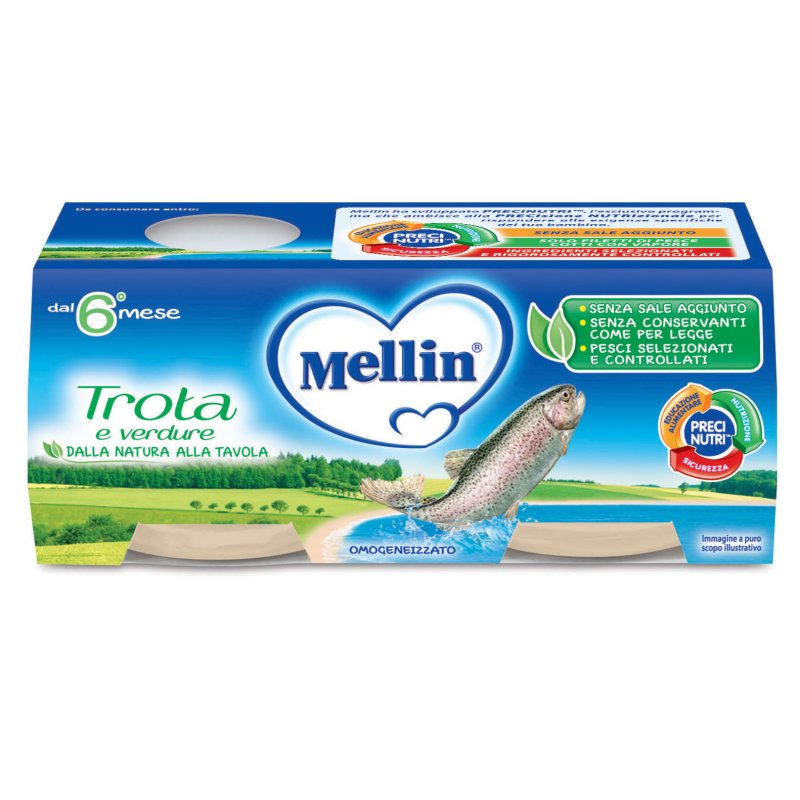 OMO MELLIN Trota 2x80g