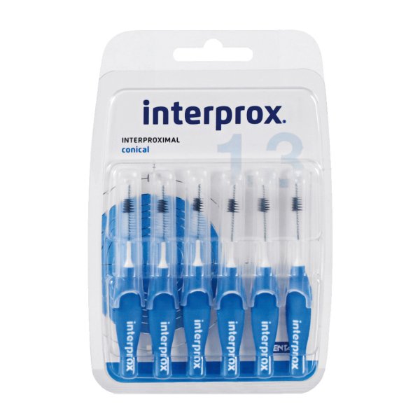 INTERPROX4G Conico Blu 6pz