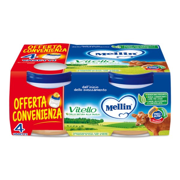 OMO MELLIN Vitello 4x80g