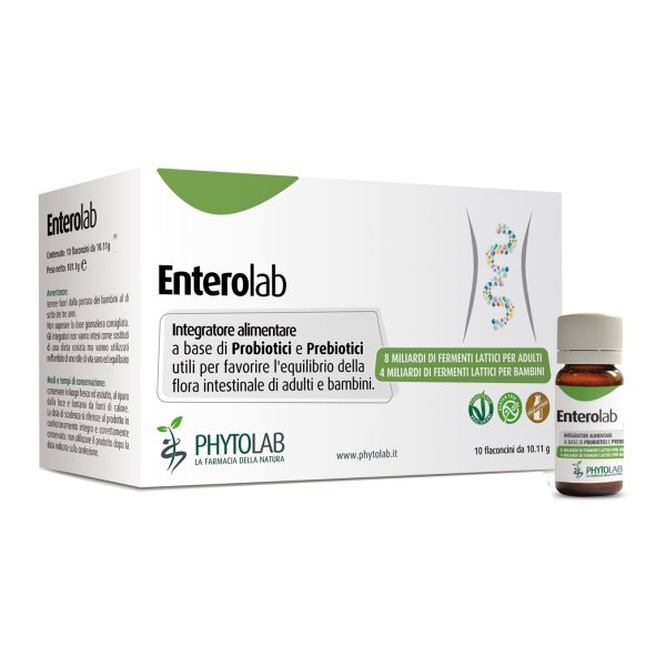 ENTEROLAB 10 Fl.10,11g