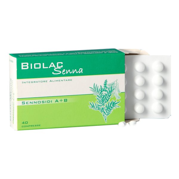 BIOLAC Senna 40 Compresse 12mg ANG.