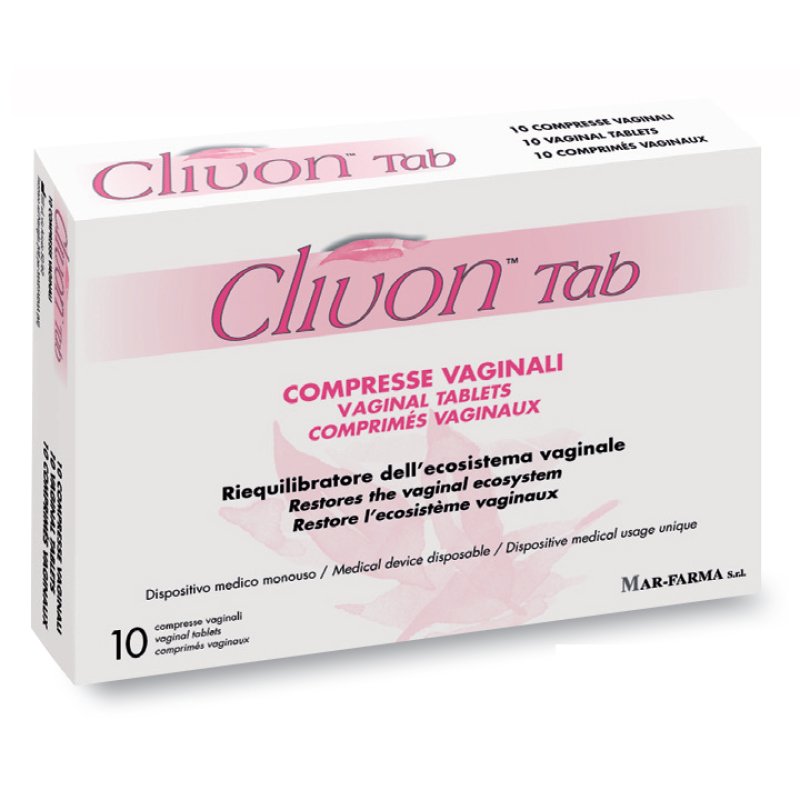 CLIVON TAB 10 Compresse Vag.