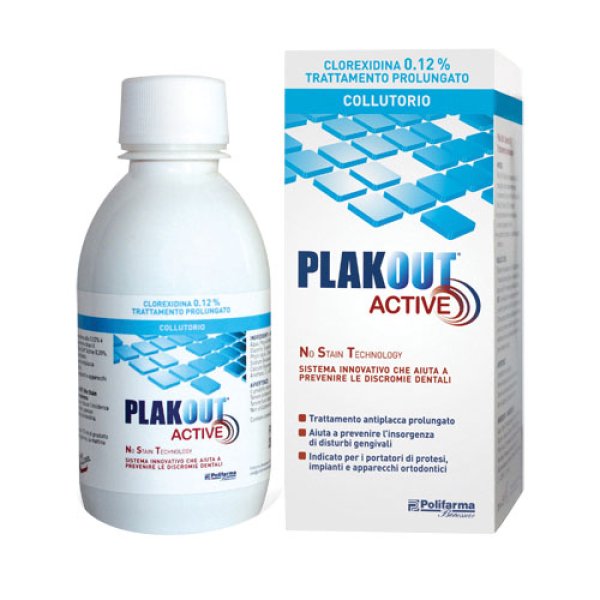 Plakout Active Collutorio con Clorexidin...