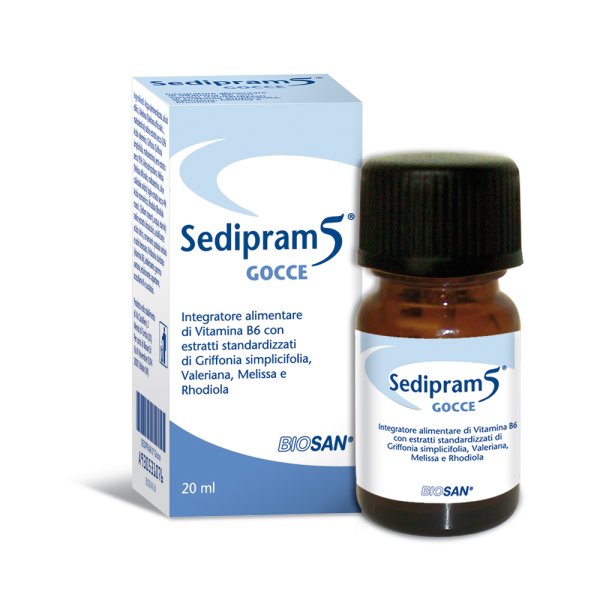 SEDIPRAM*5 Gocce 20ml