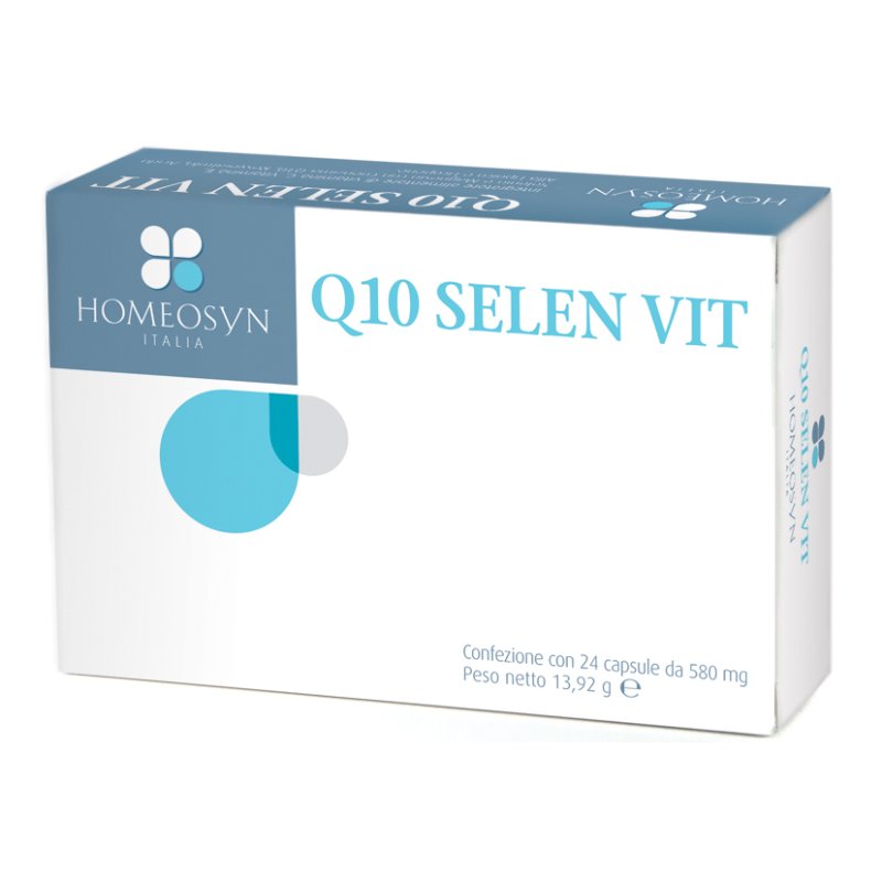 Q10 Selen Vit 24 Capsule  HOMEOSYN