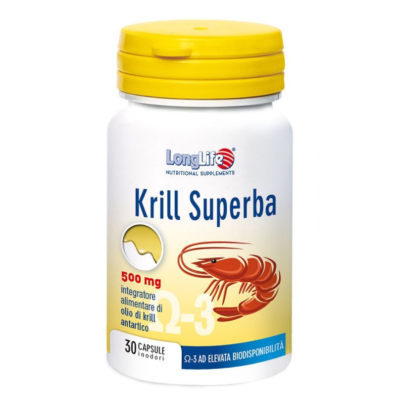 LONGLIFE KRILL Superba 30 Capsule