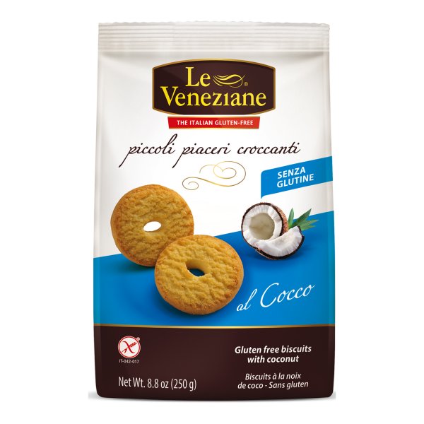 LE VENEZIANE Bisc.Cocco 250g