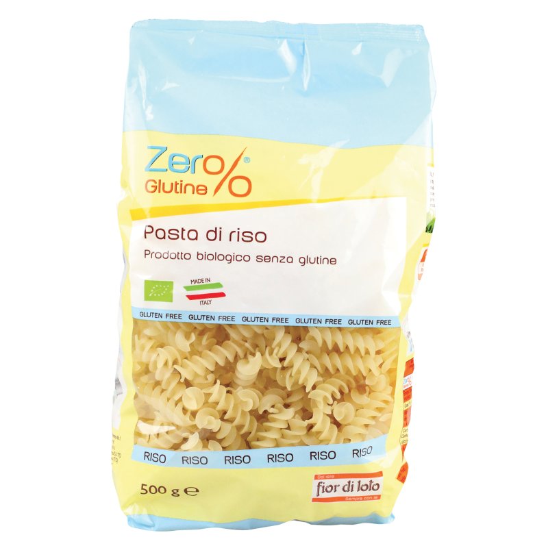 ZERO%GLUT Pasta Riso Fusilli