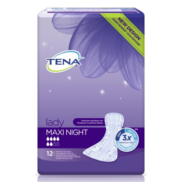 TENA LADY Ass.Maxi Night 12pz